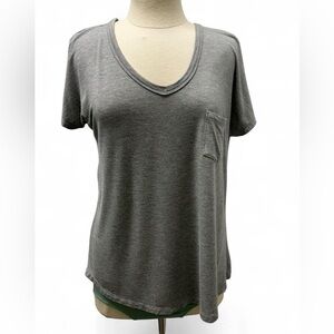 Honeydew USA Gray Short Sleeve Relaxed T-Shirt
